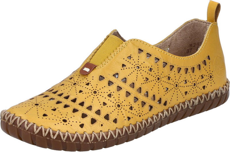 Rieker Iešļūcenes dzeltens