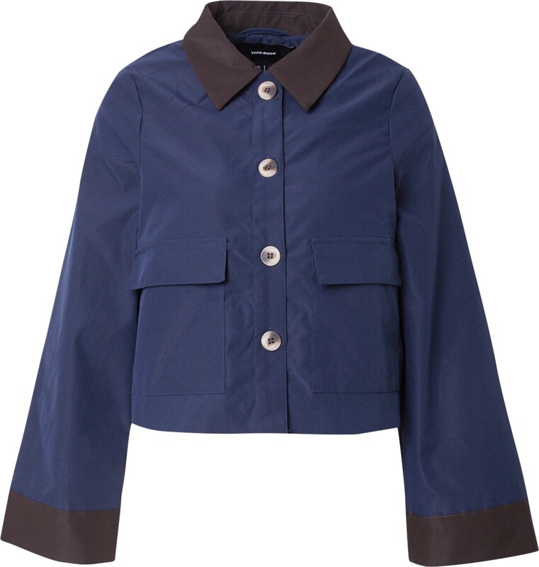 VERO MODA Starpsezonu jaka 'VMVIC' jūraszils / melns