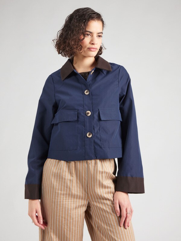 VERO MODA Starpsezonu jaka 'VMVIC' jūraszils / melns