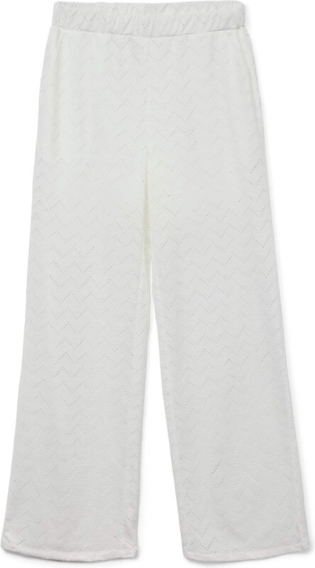 VERO MODA Bikses 'VMThas' balts