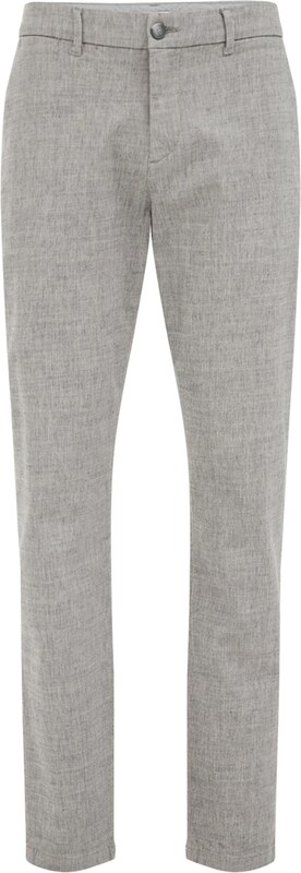 WE Fashion Čino bikses gaiši pelēks