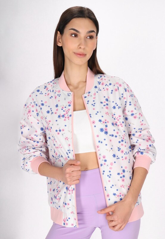 myMo ATHLSR Starpsezonu jaka tumši zils / safīra / rožkrāsas / balts