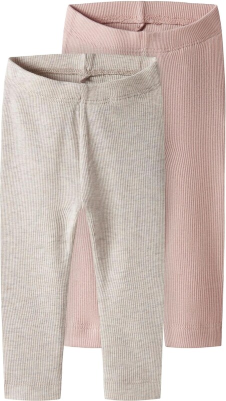 NAME IT Legingi 'NBNKab' tumši bēšs / rožkrāsas