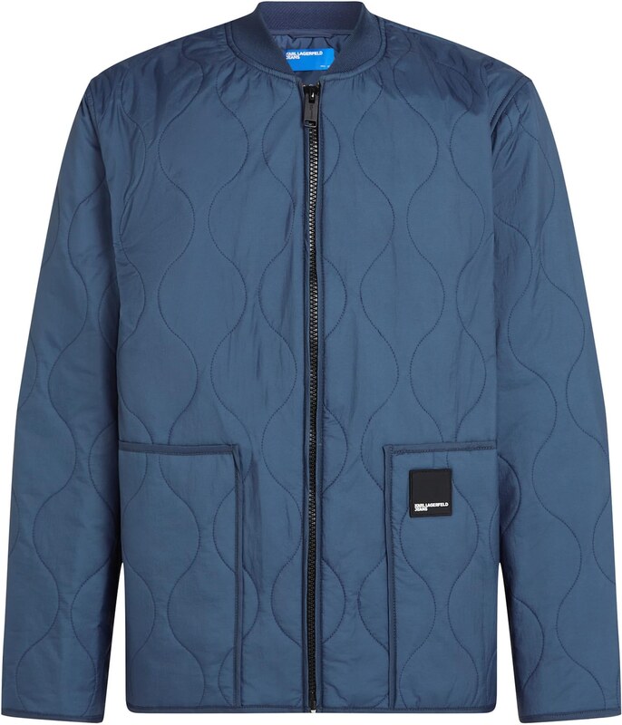 KARL LAGERFELD JEANS Starpsezonu jaka tumši zils