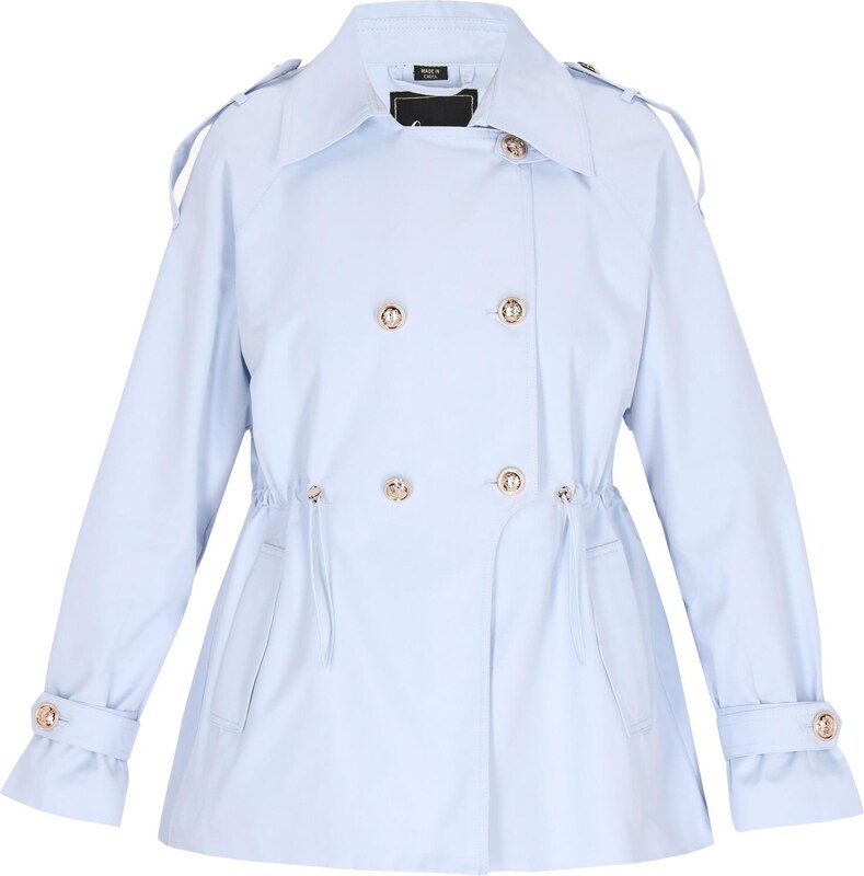 faina Starpsezonu mētelis debeszils