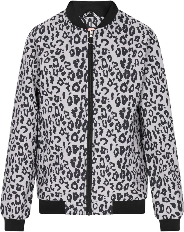 myMo ROCKS Starpsezonu jaka pasteļlillā / melns