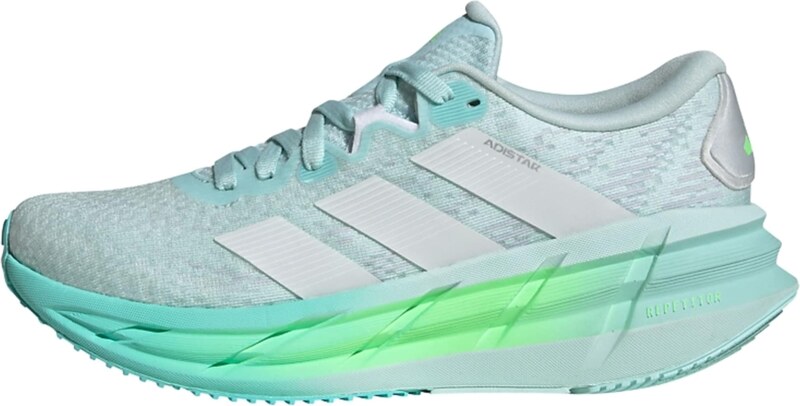 ADIDAS PERFORMANCE Skriešanas apavi 'Adistar 4' gaiši pelēks / piparmētru / gaiši zaļš