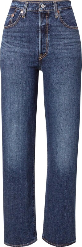 LEVI'S  Džinsi 'Ribcage Full Length' tumši zils