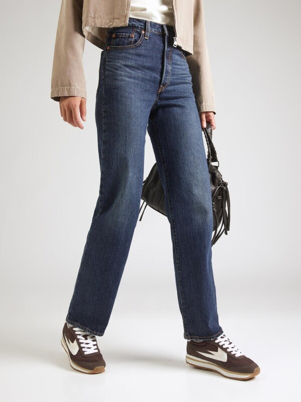 LEVI'S  Džinsi 'Ribcage Full Length' tumši zils