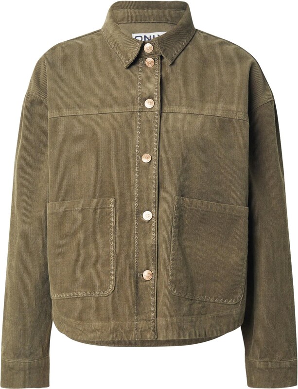 ONLY Starpsezonu jaka 'ONLMOXIE' olīvzaļš