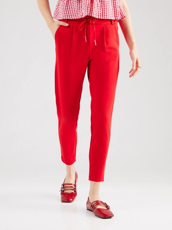 ONLY Klasiskas bikses 'Poptrash' sarkans