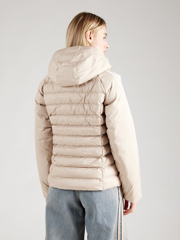 ADIDAS ORIGINALS Starpsezonu jaka krēmkrāsas / balts