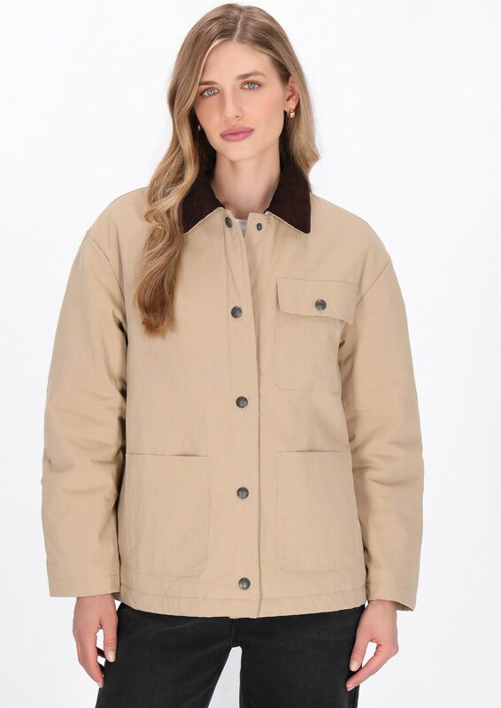 DreiMaster Vintage Starpsezonu jaka bēšs / brūns