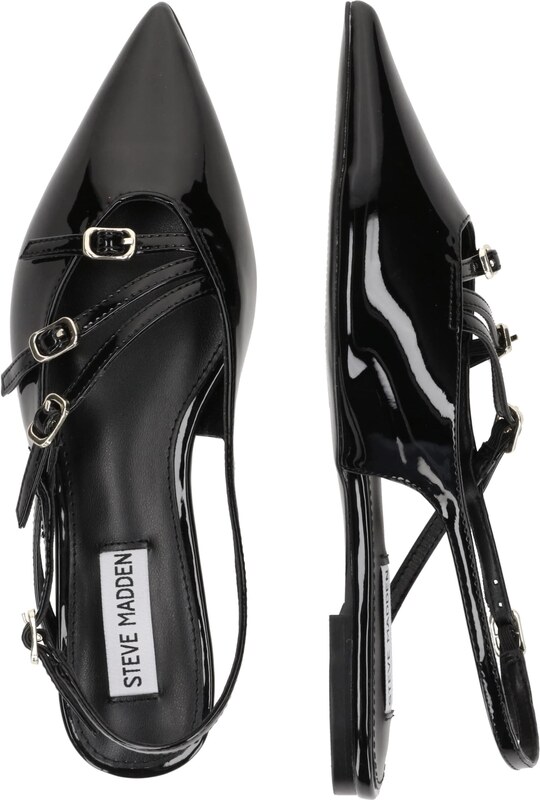 STEVE MADDEN Balerīnas ar siksniņu 'Cianna' melns