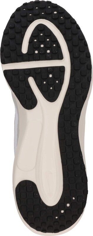 NIKE Skriešanas apavi 'Revolution 8' krēmkrāsas / gaiši pelēks / melns / balts