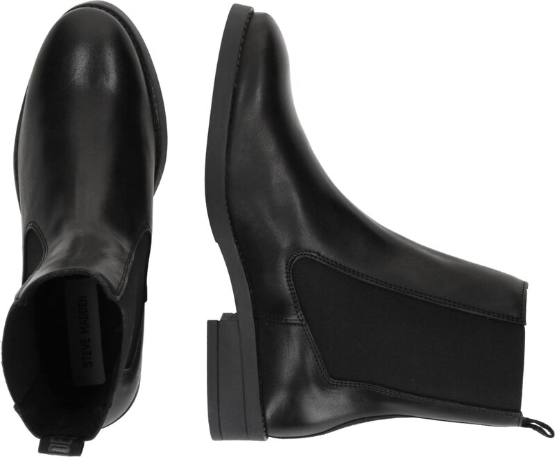 STEVE MADDEN Čelsijas zābaki 'Nena' melns