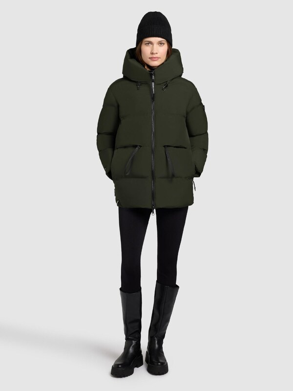 khujo Ziemas jaka 'Ellis' tumši zaļš