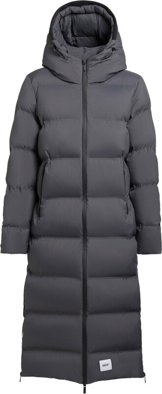 khujo Ziemas mētelis 'Larea3' tumši pelēks / melns / balts