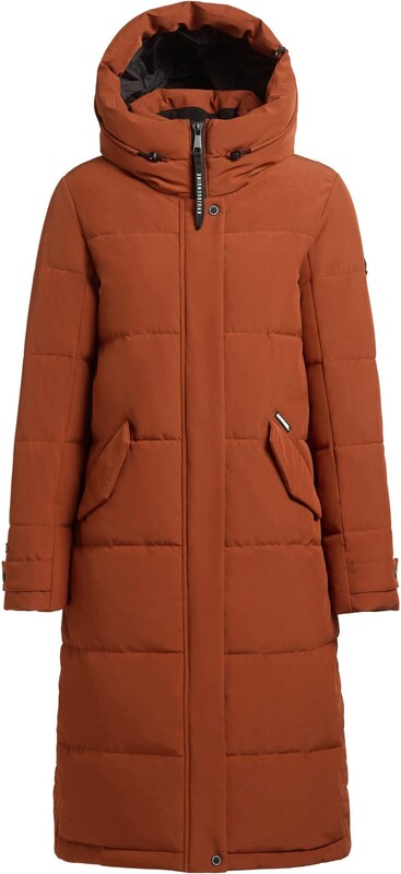 khujo Ziemas mētelis 'Dairi' kastaņbrūns