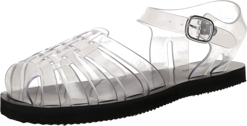 TOPSHOP Sandales 'Kelly' caurspīdīgs