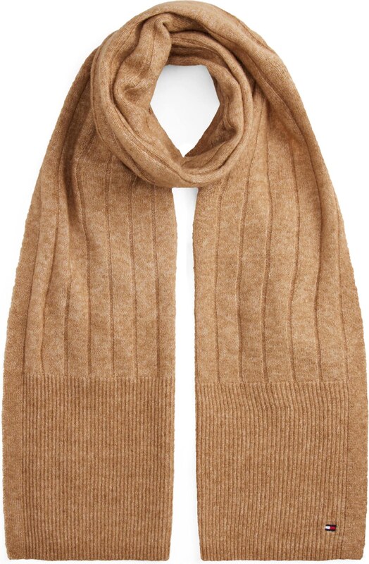 TOMMY HILFIGER Šalle gaiši brūns