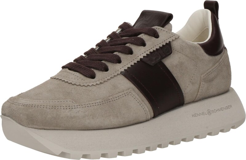 Kennel & Schmenger Zemie brīvā laika apavi 'TONIC' tumši bēšs / vīnsarkans