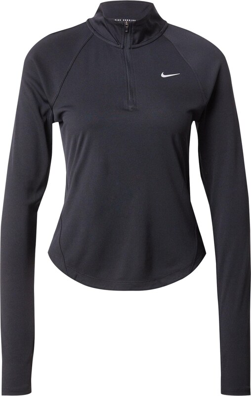 NIKE Sporta krekls 'TEMPO' melns / balts