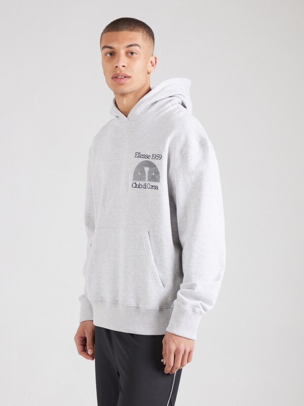 ELLESSE Sportisks džemperis tumši zils / gaiši pelēks