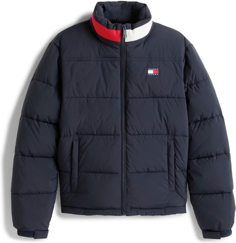 Tommy Jeans Starpsezonu jaka 'ESS' tumši zils