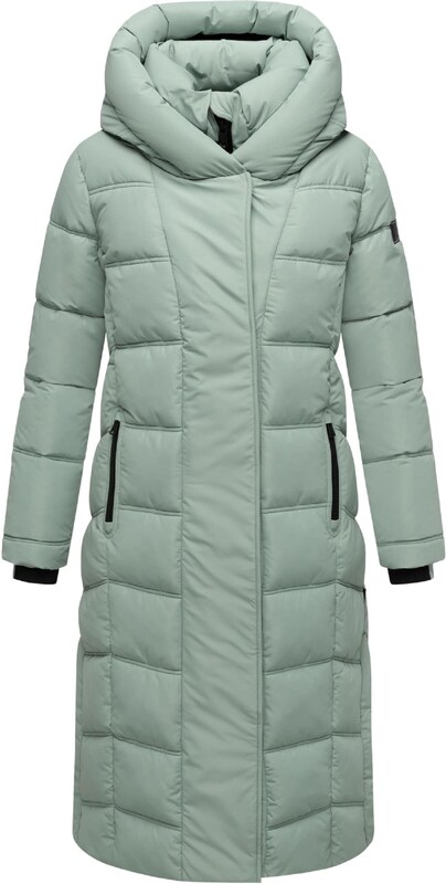 NAVAHOO Ziemas mētelis 'Engelsfeder XIV' piparmētru