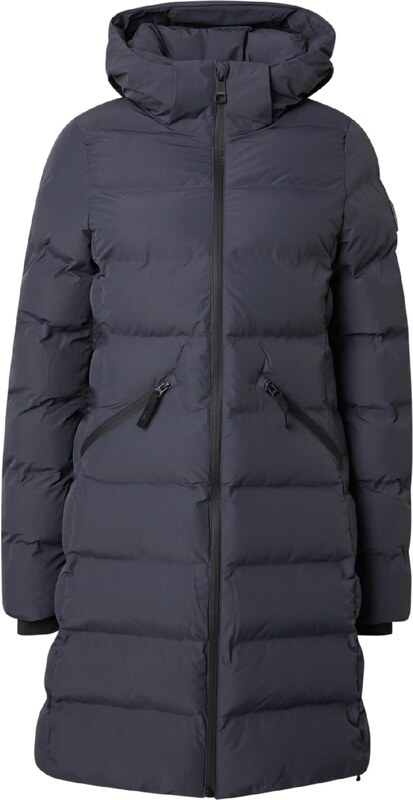 Superdry & Co Ziemas jaka 'City' tumši pelēks