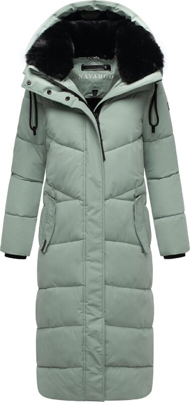 NAVAHOO Ziemas mētelis 'Hingucker XIV' pasteļzaļš