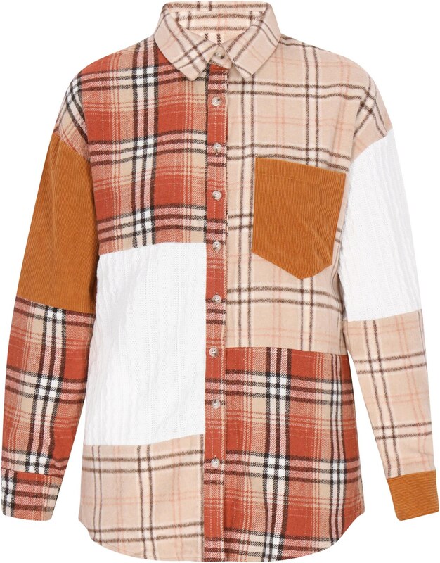 usha BLUE LABEL Starpsezonu jaka bēšs / brūns / oranžs / balts