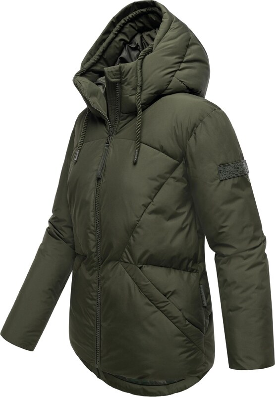 NAVAHOO Ziemas jaka olīvzaļš
