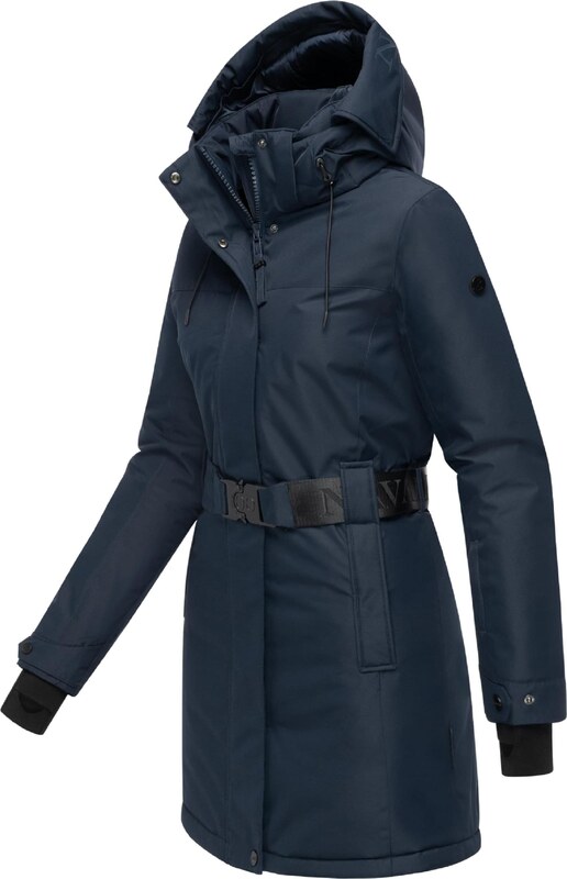 NAVAHOO Ziemas mētelis 'Frostkuss 14 ' tumši zils