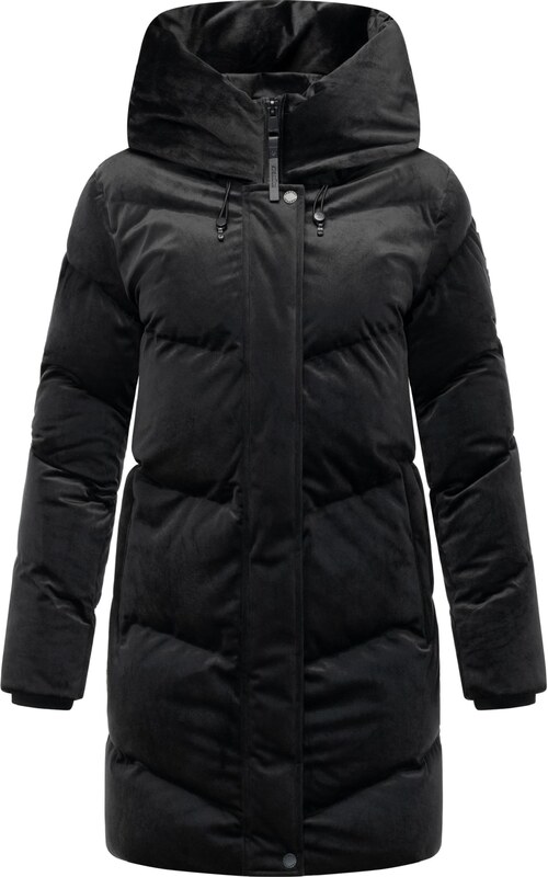 Ragwear Ziemas mētelis 'Avelin' melns