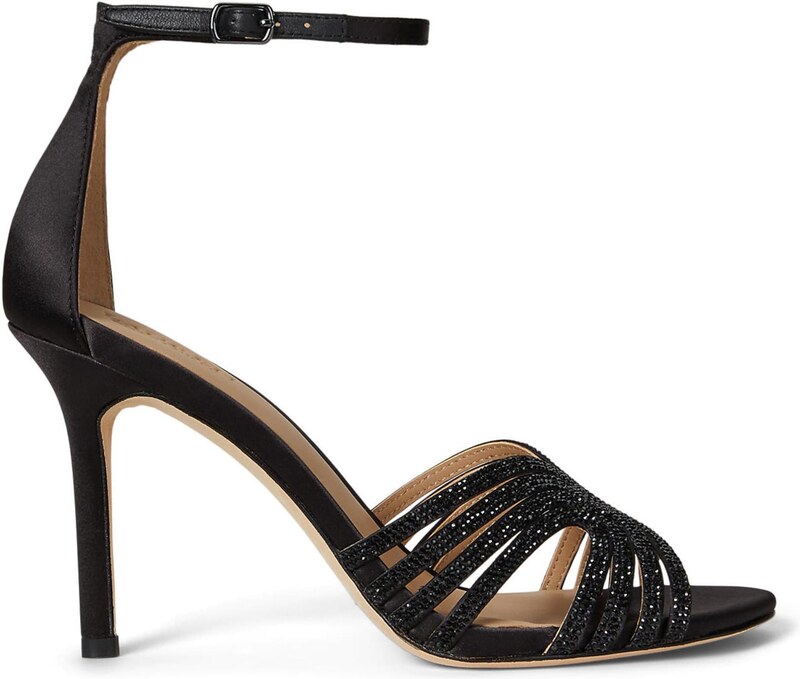 Lauren Ralph Lauren Siksniņsandales 'ALLIE' melns