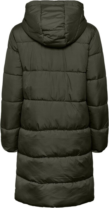 PIECES Ziemas mētelis 'PCBee' tumši zaļa