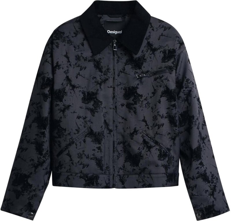 Desigual Starpsezonu jaka melns