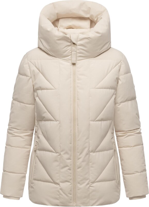 MARIKOO Ziemas jaka 'Kuschelnasee 16' krēmkrāsas