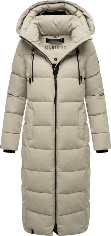 MARIKOO Ziemas mētelis 'Nadeshikoo XVI' pelēks