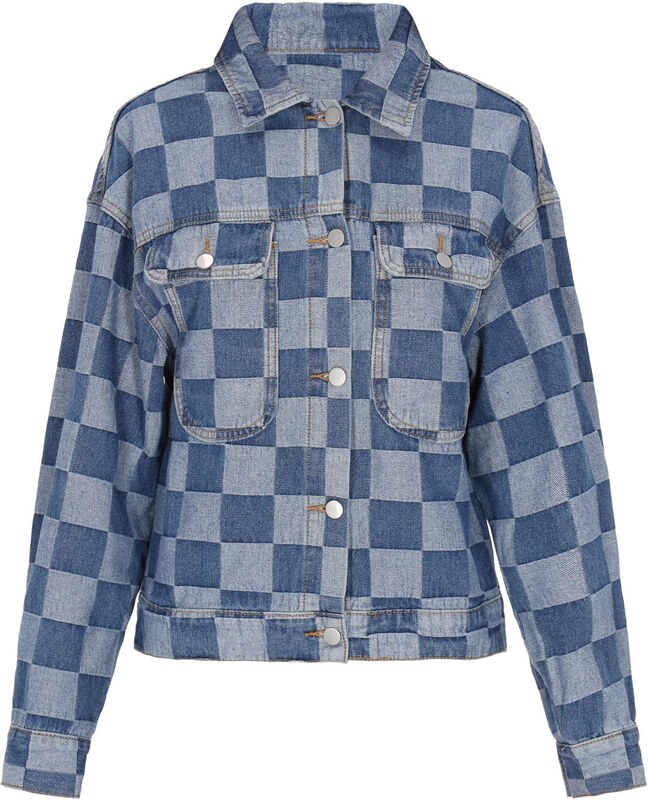 nelice Starpsezonu jaka tirkīza / zils džinss