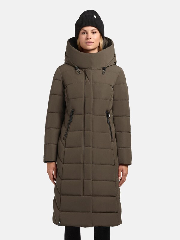 khujo Ziemas mētelis 'Sensy-YM' olīvzaļš