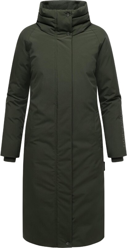 NAVAHOO Ziemas mētelis 'Traumblüte 14' tumši zaļš