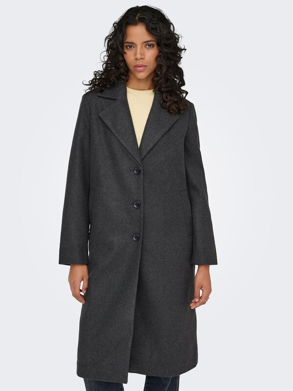 ONLY Starpsezonu mētelis 'ONLLISA' raibi pelēks