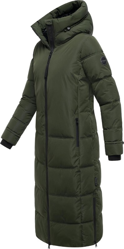 MARIKOO Ziemas mētelis 'Honiaa XVI' olīvzaļš