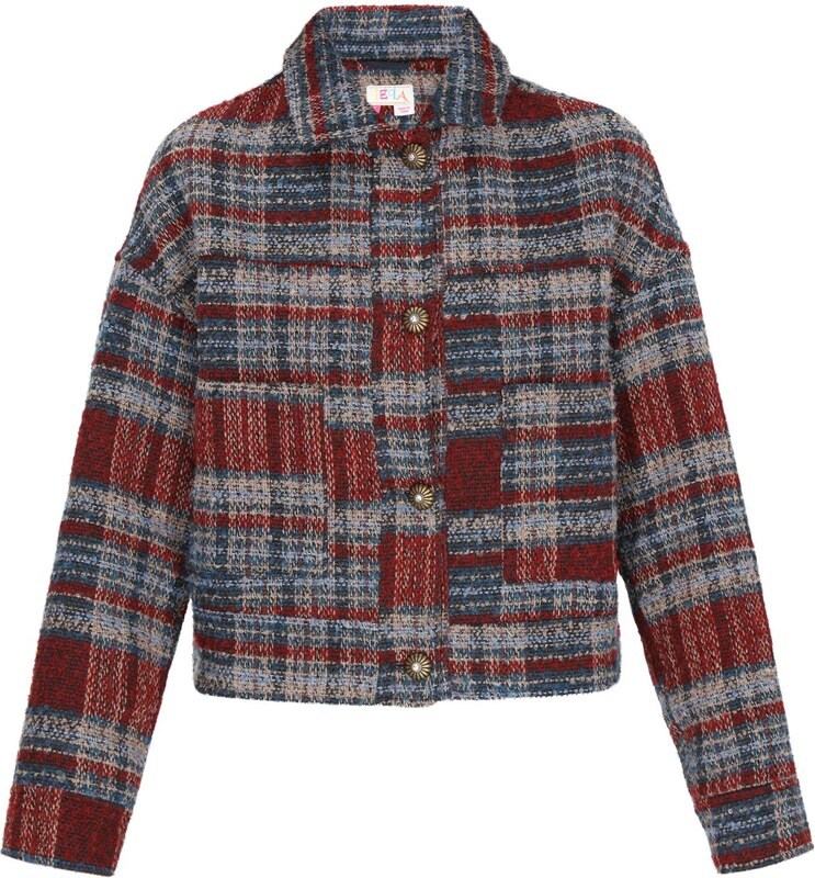 IZIA Starpsezonu jaka bēšs / zils / sarkans