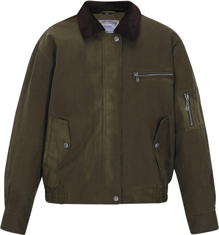 DreiMaster Vintage Starpsezonu jaka olīvzaļš