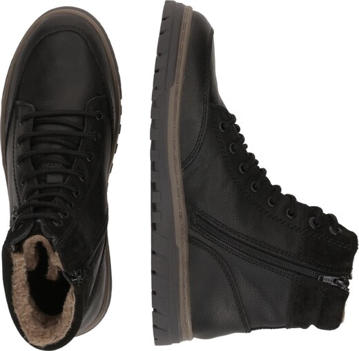 bugatti Klasiskie šņorzābaki melns