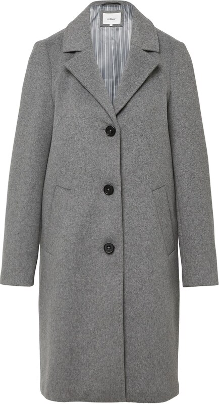 s.Oliver Starpsezonu mētelis raibi pelēks